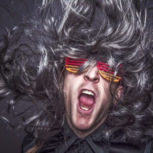 Portrait of a rockstar